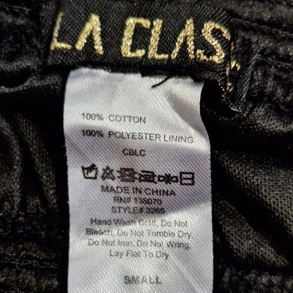 Black Lace Festival Boho Hippie Shorts 100% Cotton size small - Picture 4 of 6